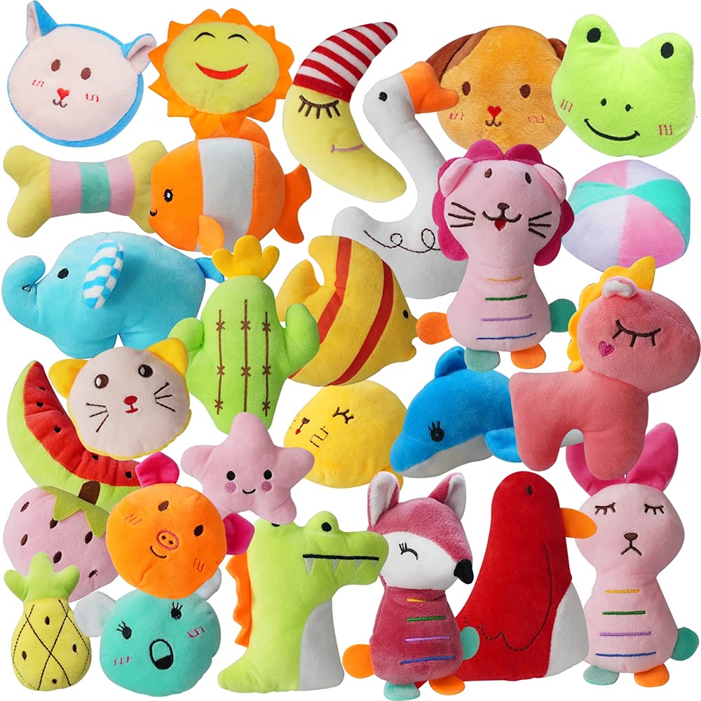 YUNKINGDOM ensemble 27 peluches montrant la variété et le rangement pratique