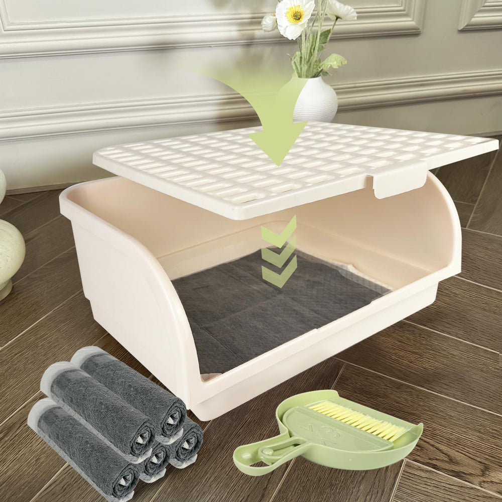 Yuoaes bac avec alèse jetable pour nettoyage rapide et hygiène