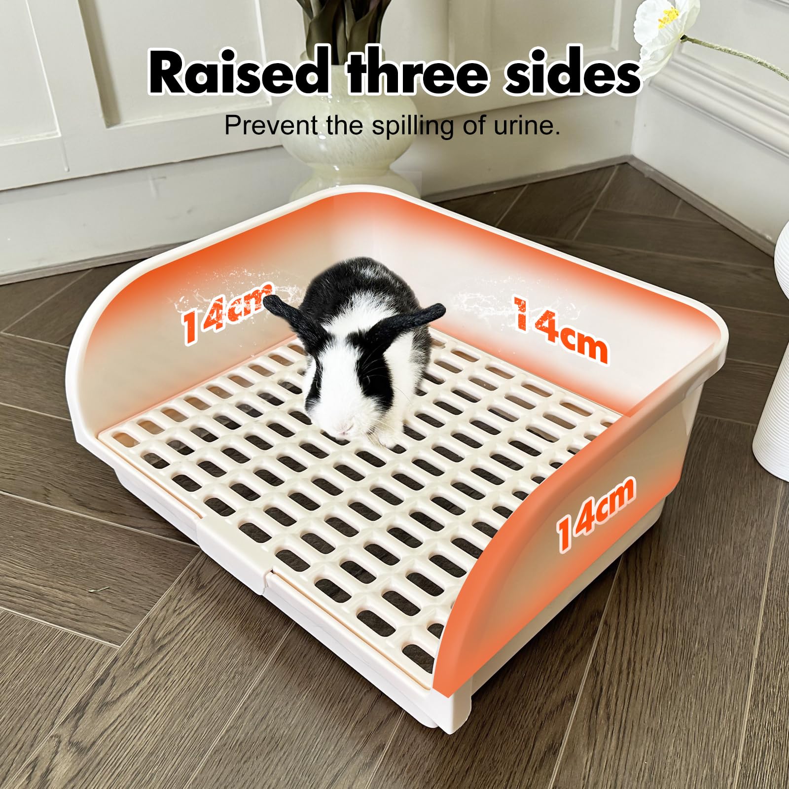 Yuoaes bac comparaison taille illustrant dimensions adaptées aux lapins