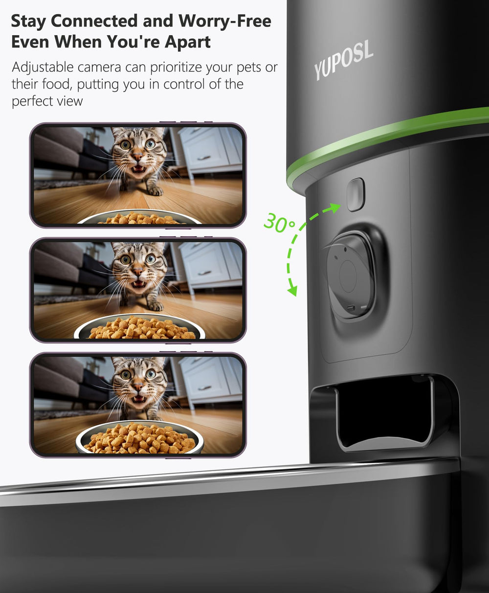 Yuposl gros plan caméra 1080p pour surveillance nette jour et nuit