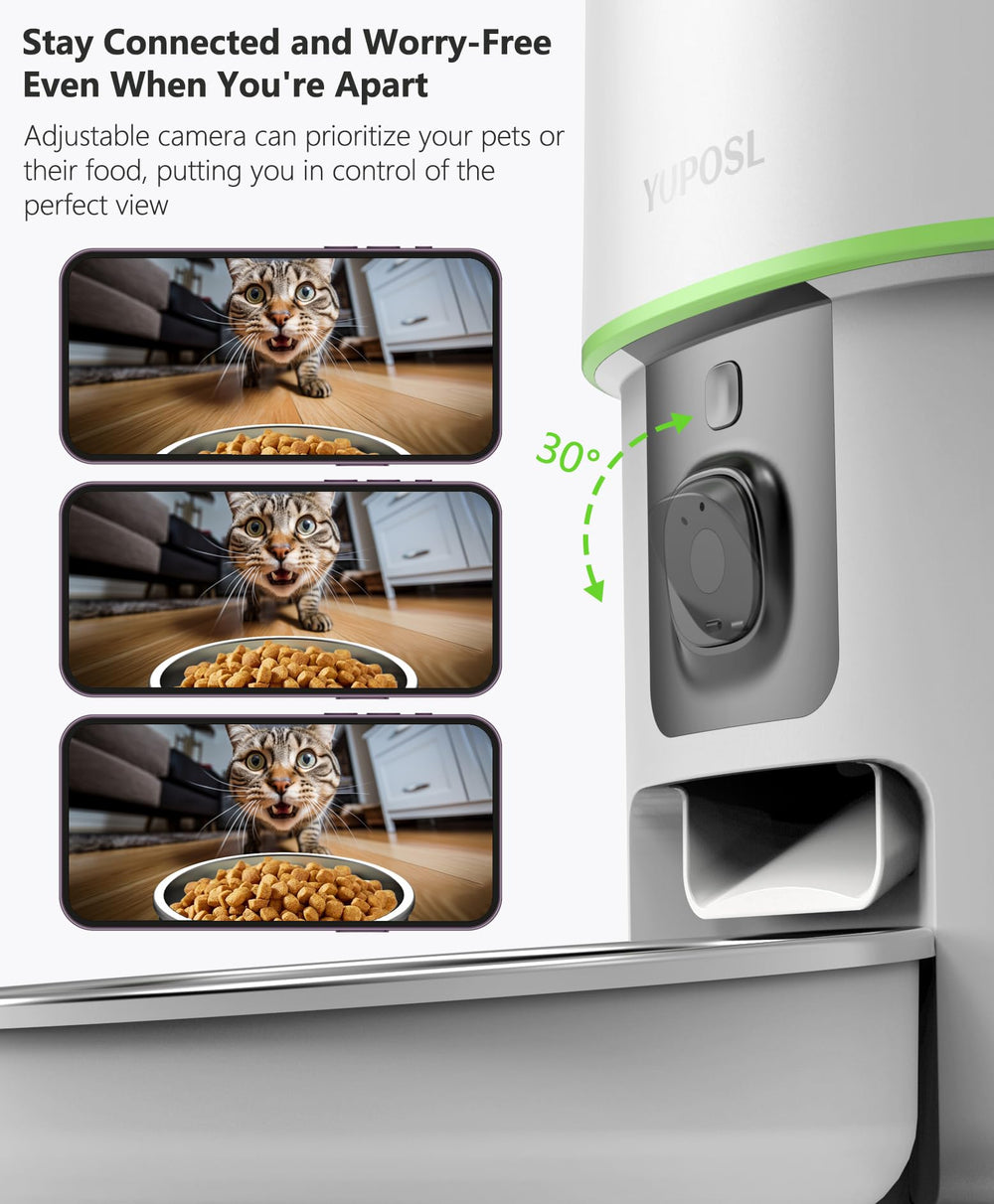 Yuposl caméra 1080p angle large pour surveillance nette en temps réel