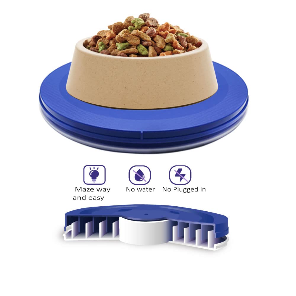 Gros plan sur la matière de la Yuwoda Ant Away Tray durable et facile à nettoyer