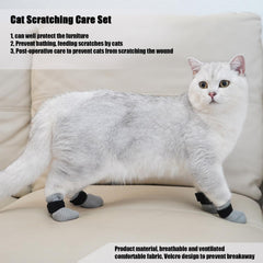 YYanniwani chat portant bottines pendant bain, manipulation sans griffures
