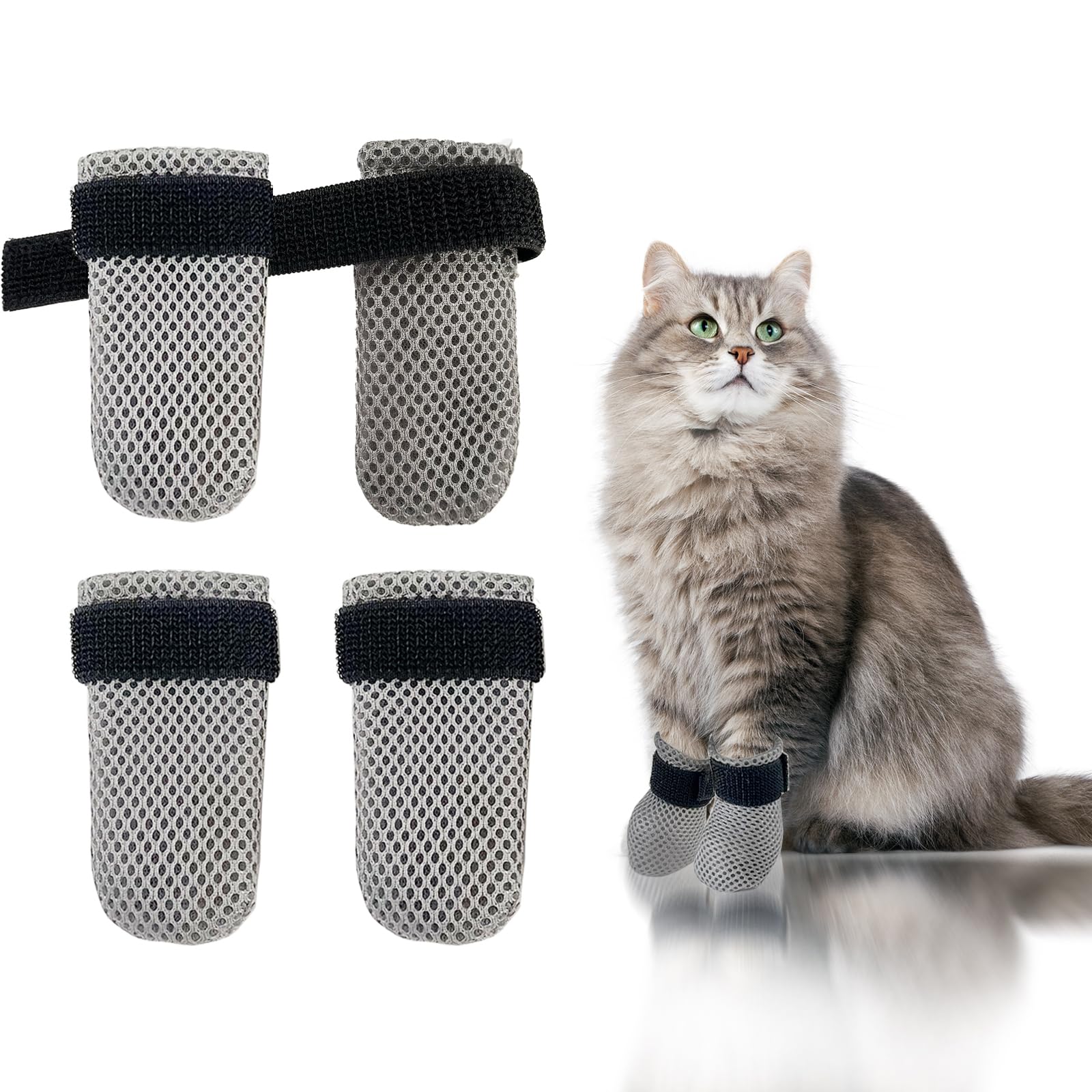YYanniwani emballage avant montrant 4 bottines, protection facile