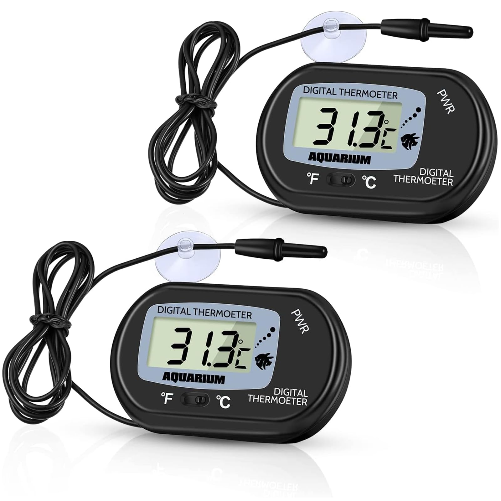 Zacro thermomètre écran LCD visible offrant lecture rapide
