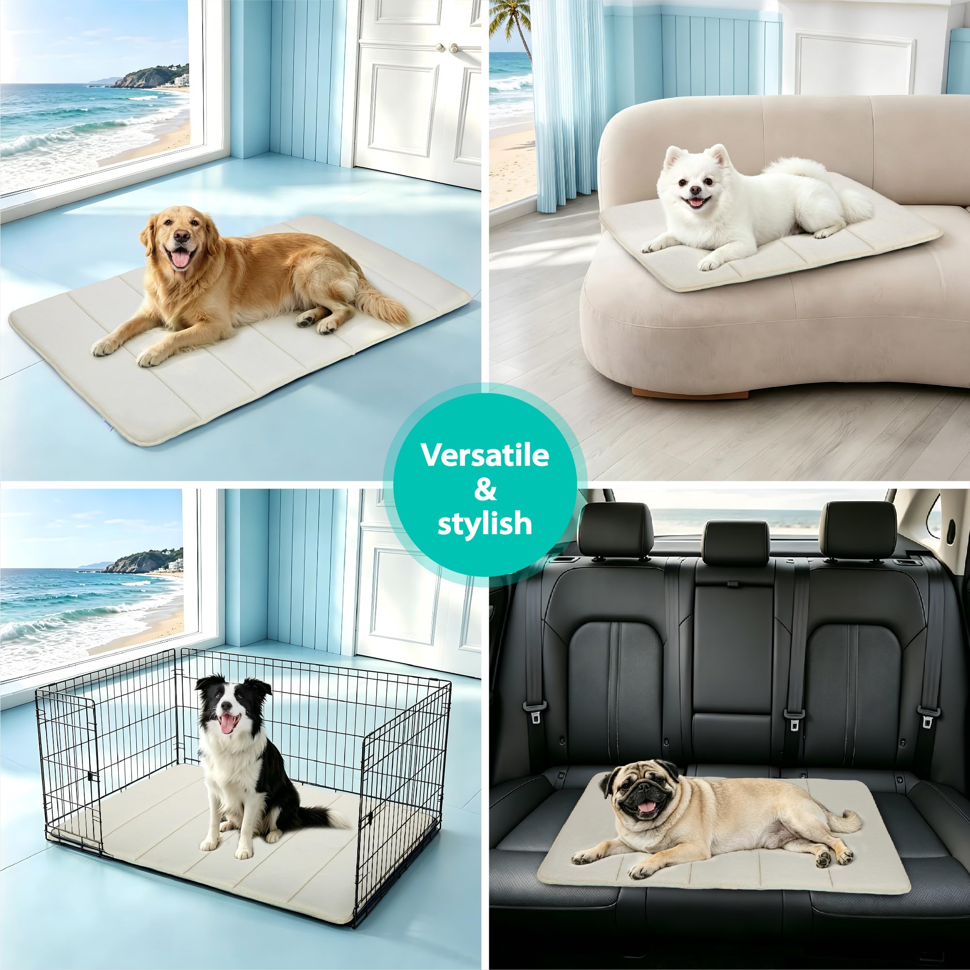 ZAKAPAWS tapis dans une machine à laver illustrant entretien facile