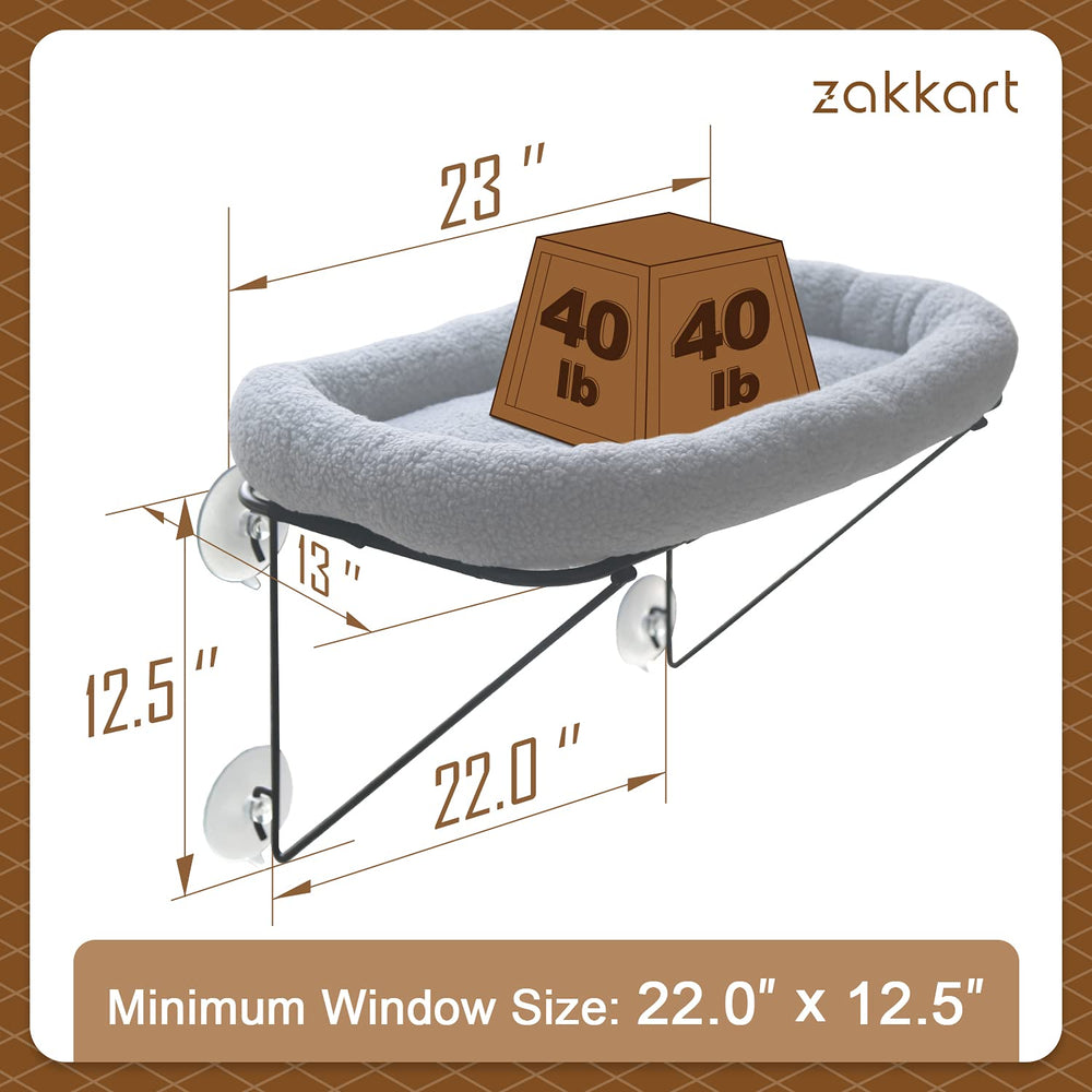 Zakkart bras triangulaire en métal montrant renfort et sécurité