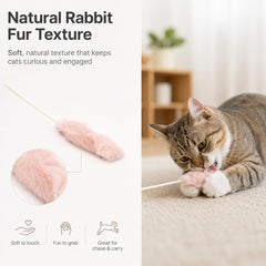 ZAYLUMO gros plan sur fourrure de lapin soulignant texture attrayante