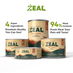 ZEAL contenu dans assiette prêt à servir pour stimuler l'appétit