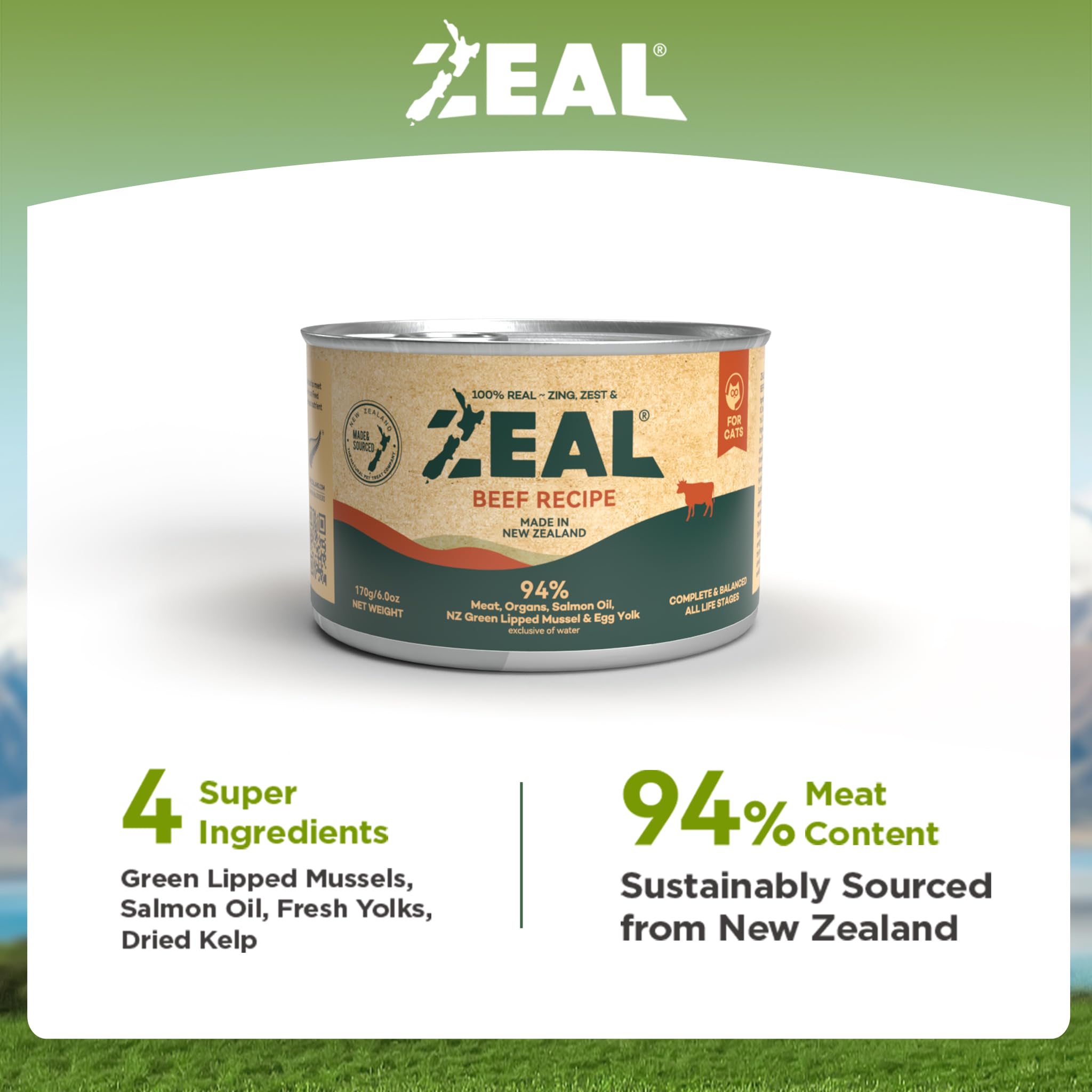 ZEAL mise en scène cuisine pack de 12 soulignant stockage et commodité