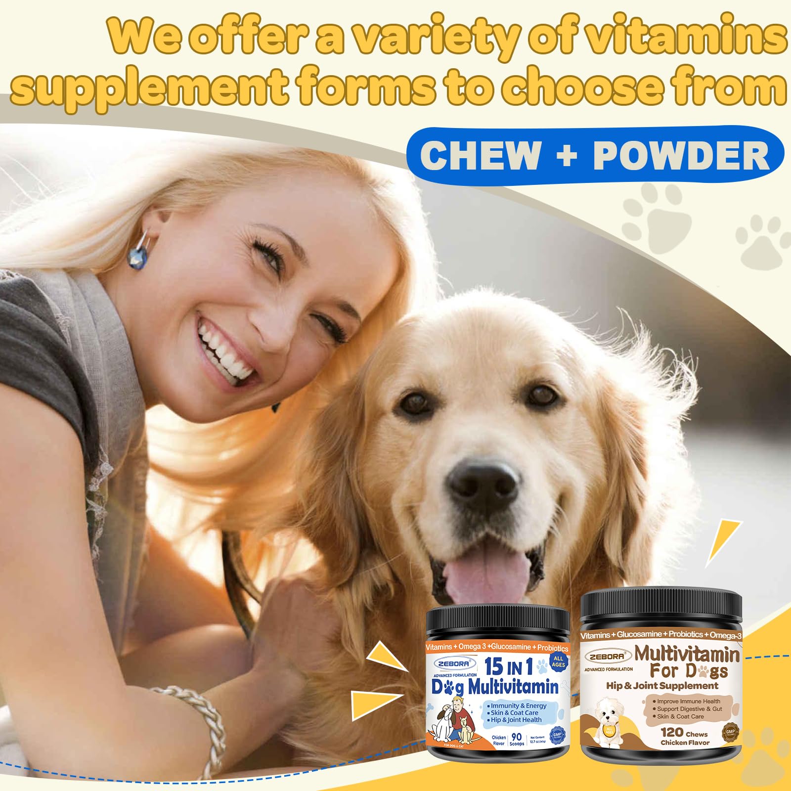 ZEBORA cadre familial montrant utilisation quotidienne pour chiens et chats