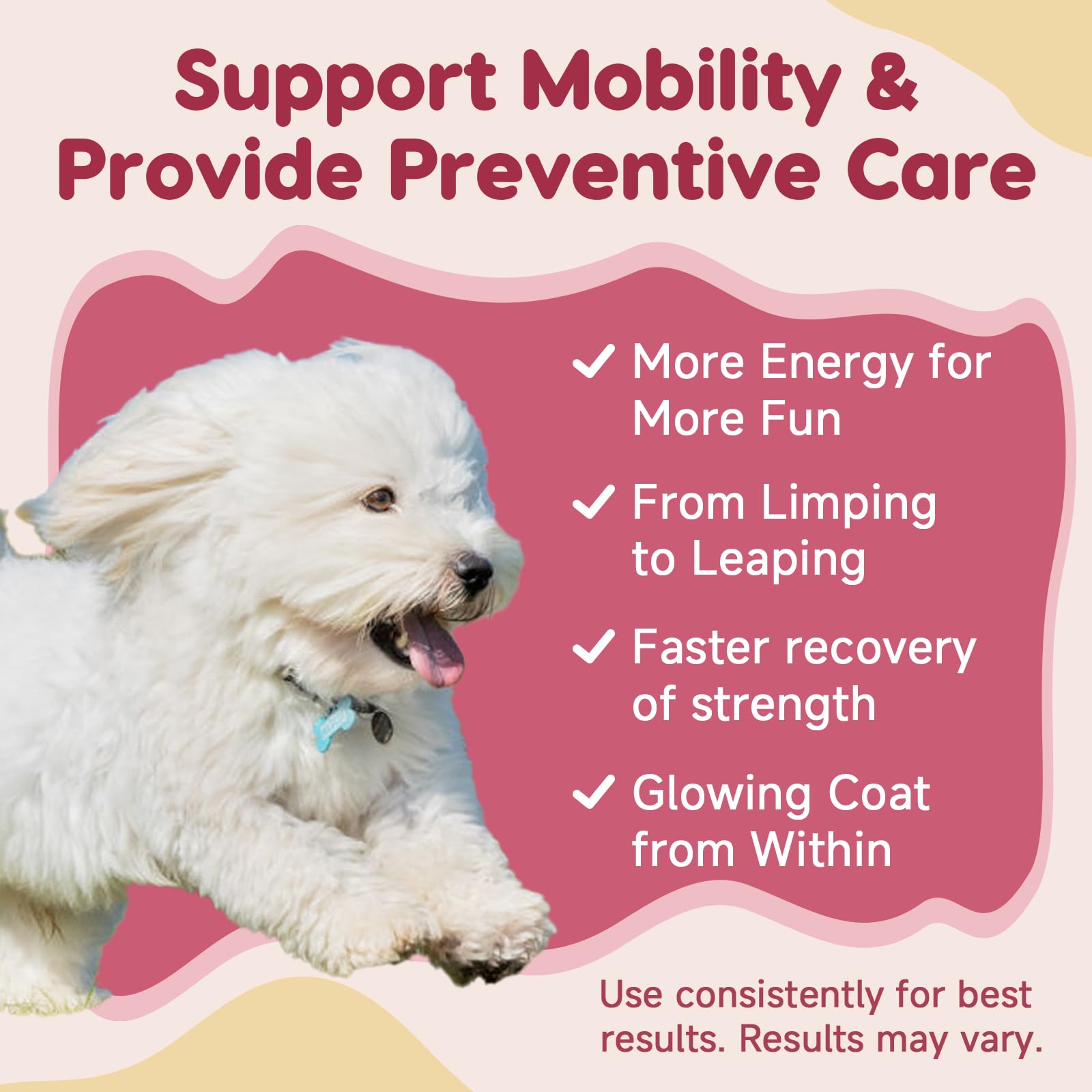 ZEBORA style de vie promenade avec chien mobile, soutien de la mobilité