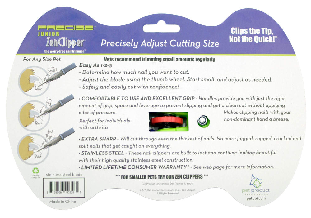 Zen Clipper avec étui de rangement, transport et conservation faciles