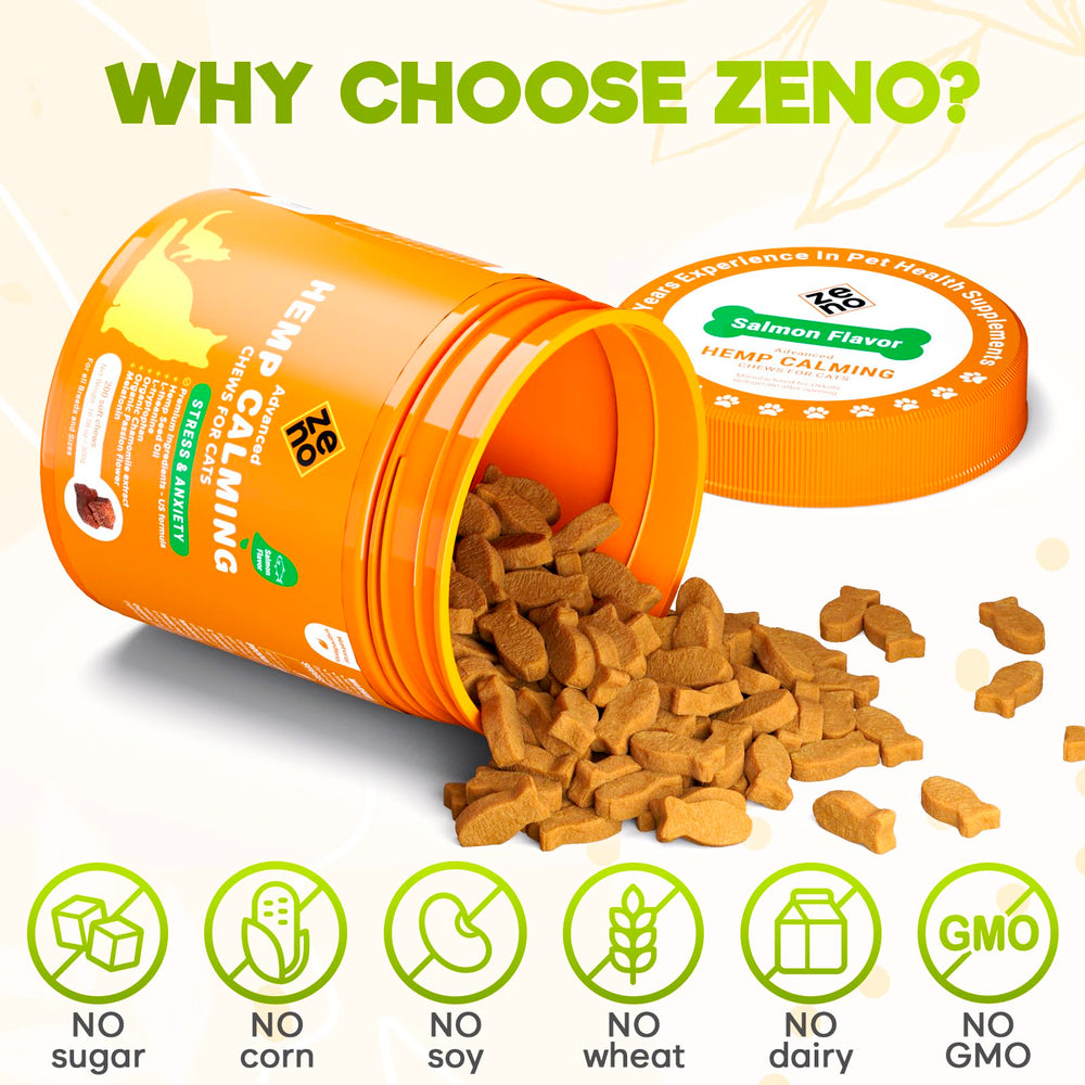 ZENO comparaison de taille des friandises, portion adaptée