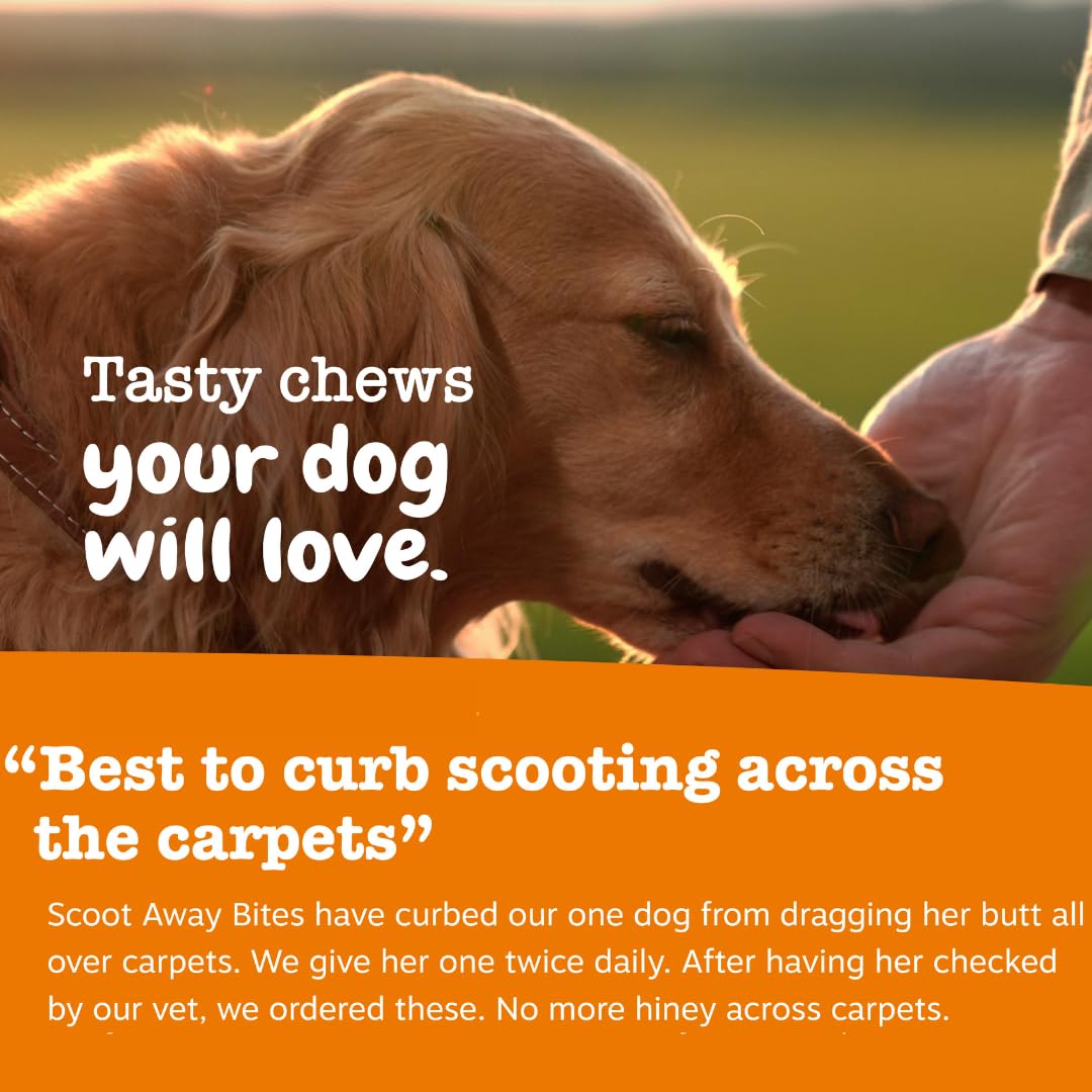 Zesty Paws chien mange friandise illustrant acceptation et facilité d'administration
