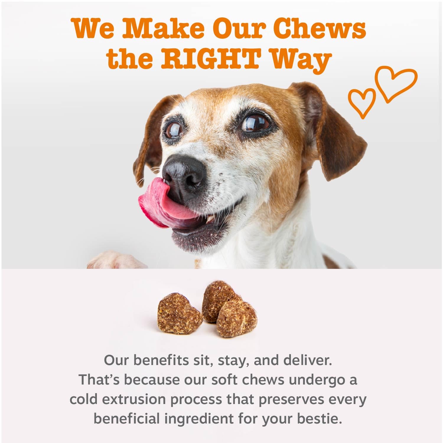 Zesty Paws comparaison taille pour visualiser la portion selon le chien