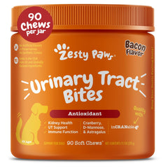 Zesty Paws emballage recto montrant pot et étiquette, facile à identifier