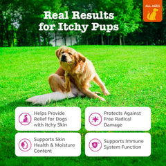 Zesty Paws bouchée gros plan indiquant appétence poulet et nutrition