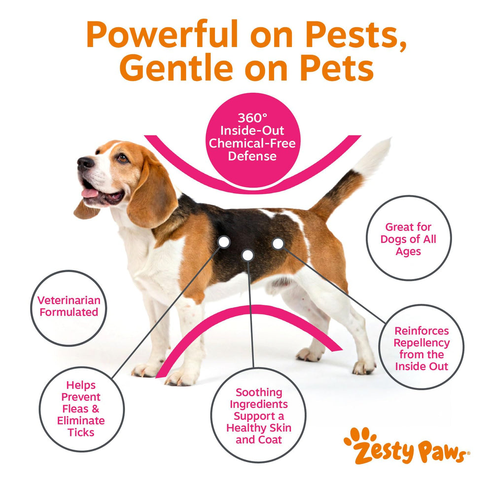 Zesty Paws texture gros plan montrant composition et apparence appétente
