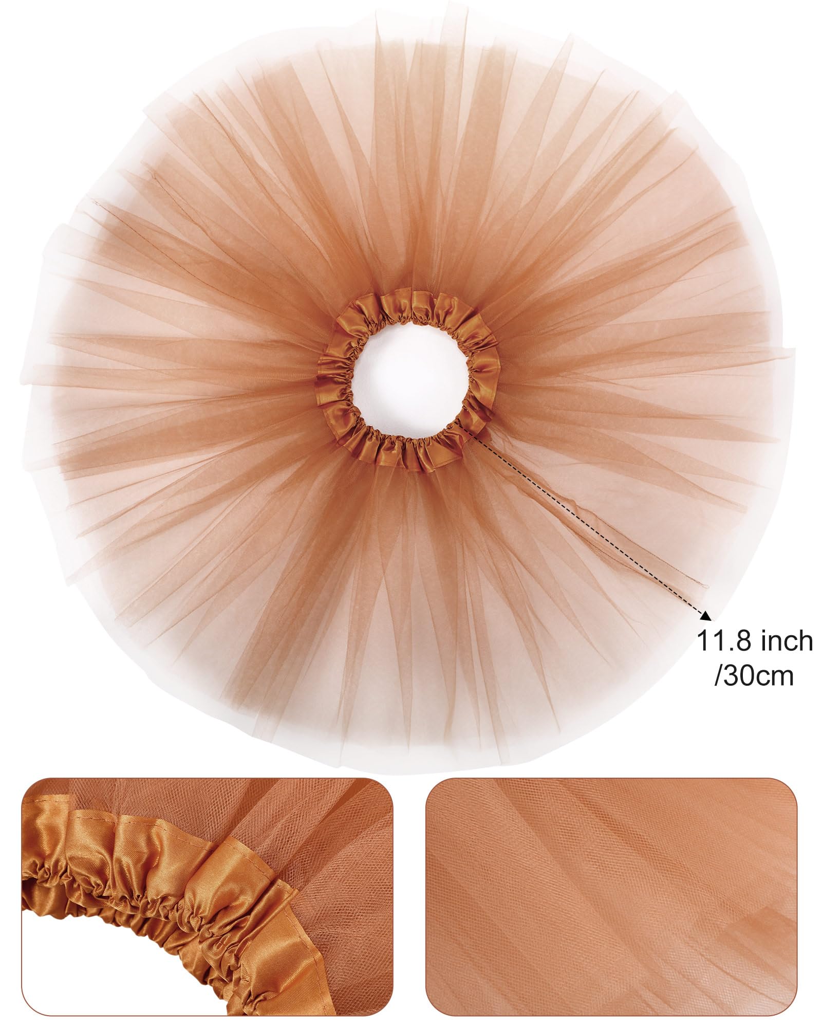 Zhanmai : détail du tutu en tissu pour légèreté et facilité d’entretien