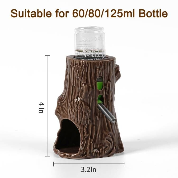 Zhilishu tête de bouteille 80ml gros plan montrant système anti-goutte sûr