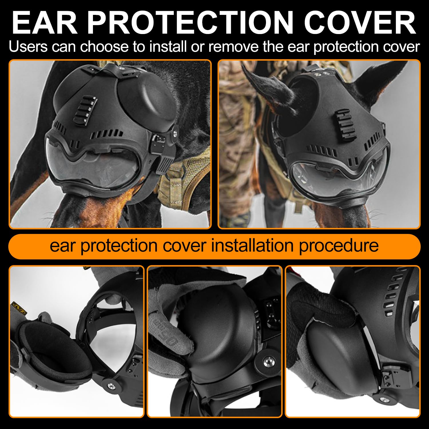 Zhongren casque profil avec lunettes illustrant maintien et style