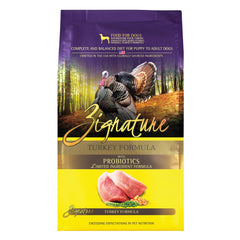Zignature emballage face montrant la formule dinde et gain de confiance