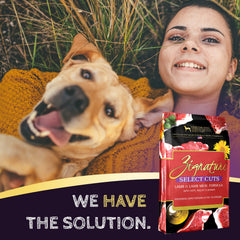 Zignature chien mange formule agneau, appétence et énergie