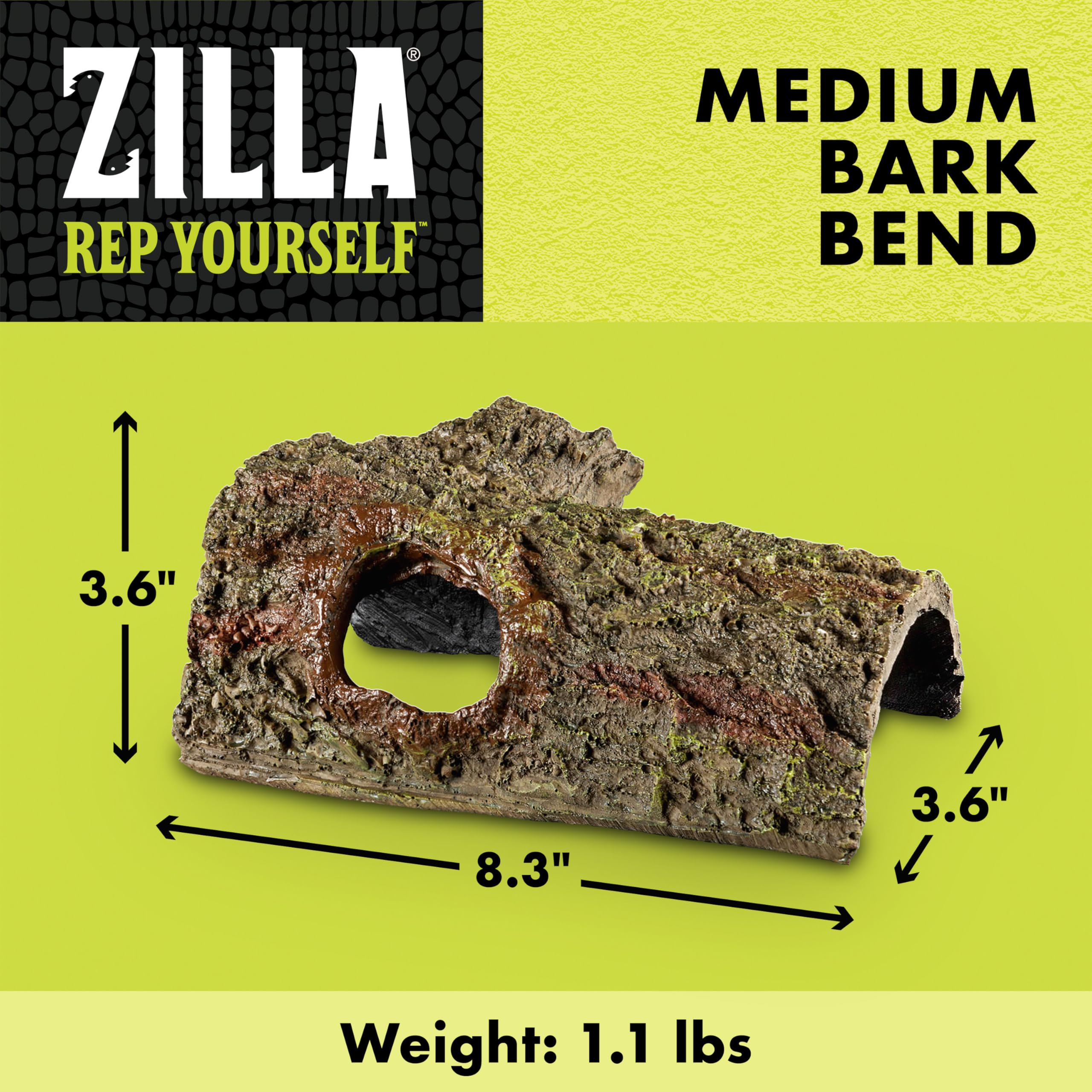 Zilla gros plan texture écorce synthétique résistante et réaliste