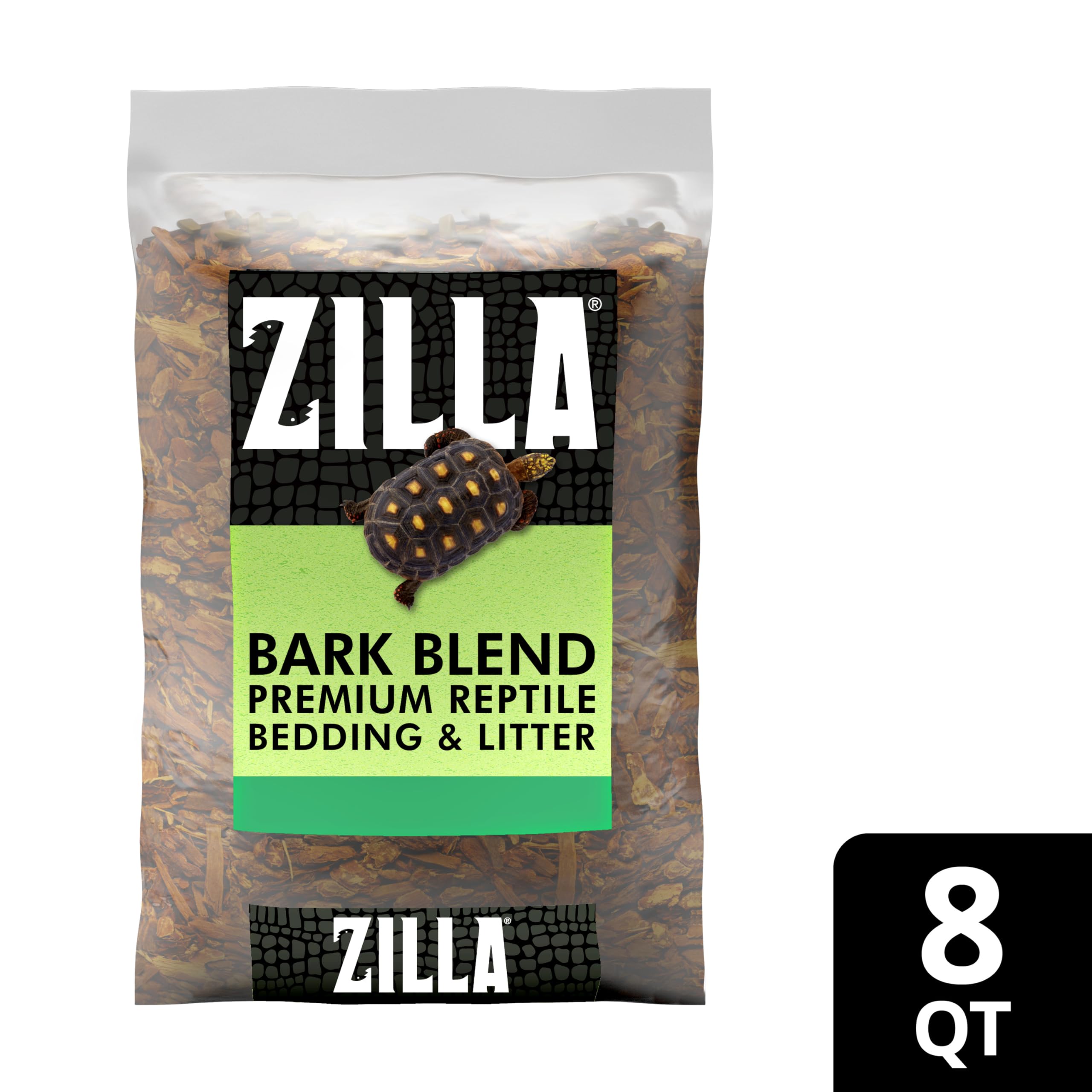 Zilla écorce après brumisation démontrant maintien d'humidité