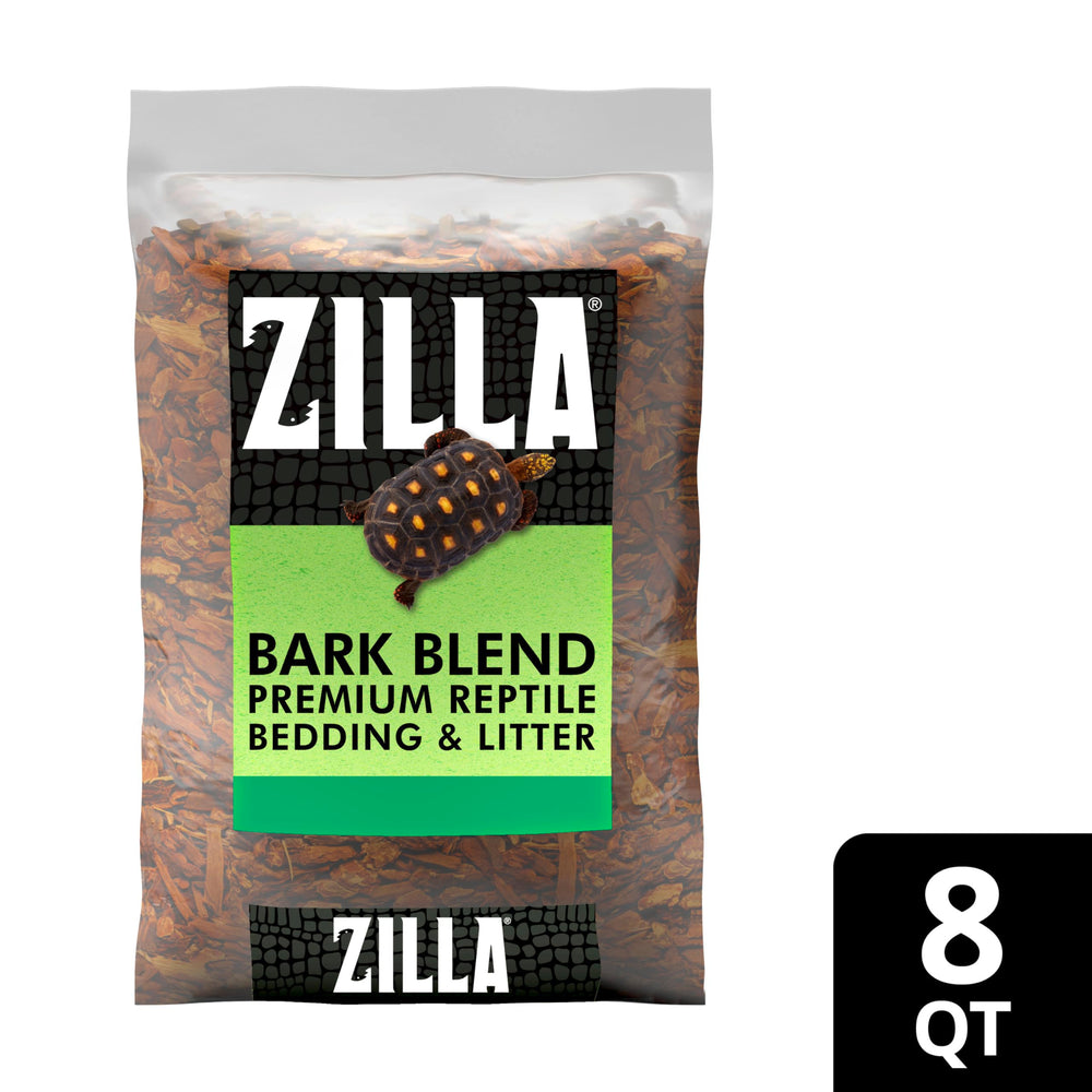 Zilla écorce après brumisation démontrant maintien d'humidité