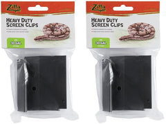 Zilla clip fixation du couvercle en gros plan, maintien sécurisé du terrarium