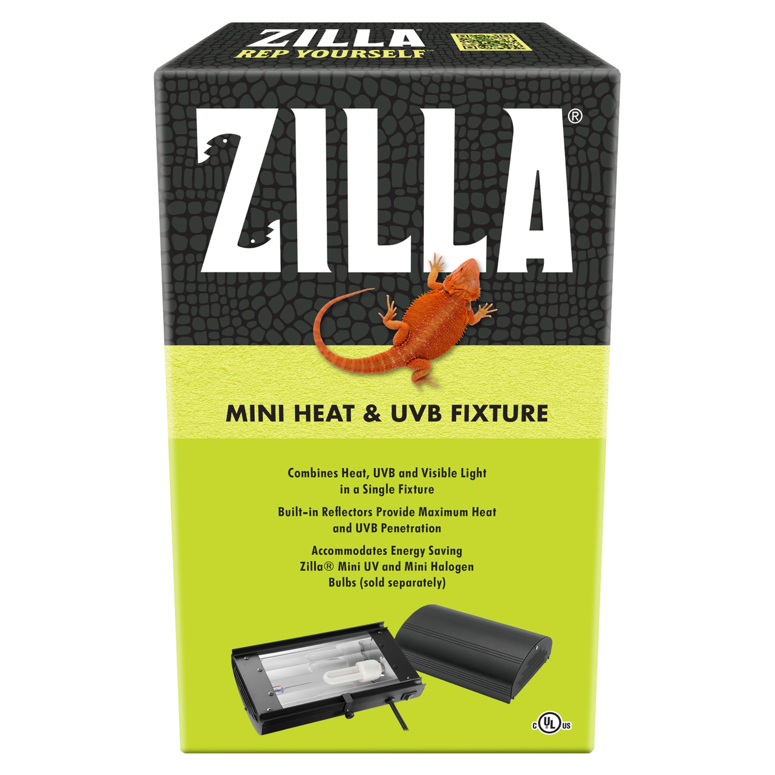 Zilla gros plan réflecteur et douilles illustrant direction de chaleur