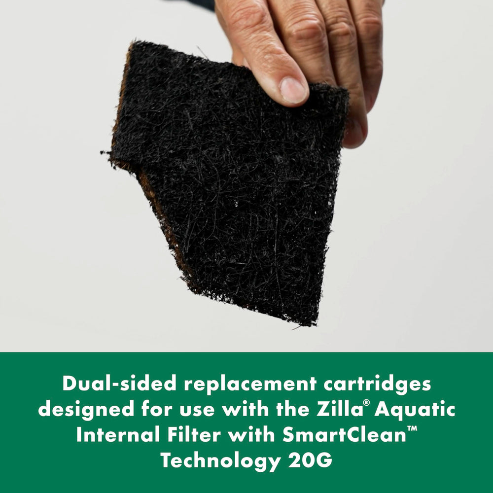Zilla cartouche insérée dans filtre SmartClean 20G assurant filtration efficace