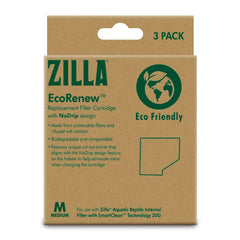 Zilla cartouche EcoRenew face avant montrant emballage écologique et avantages