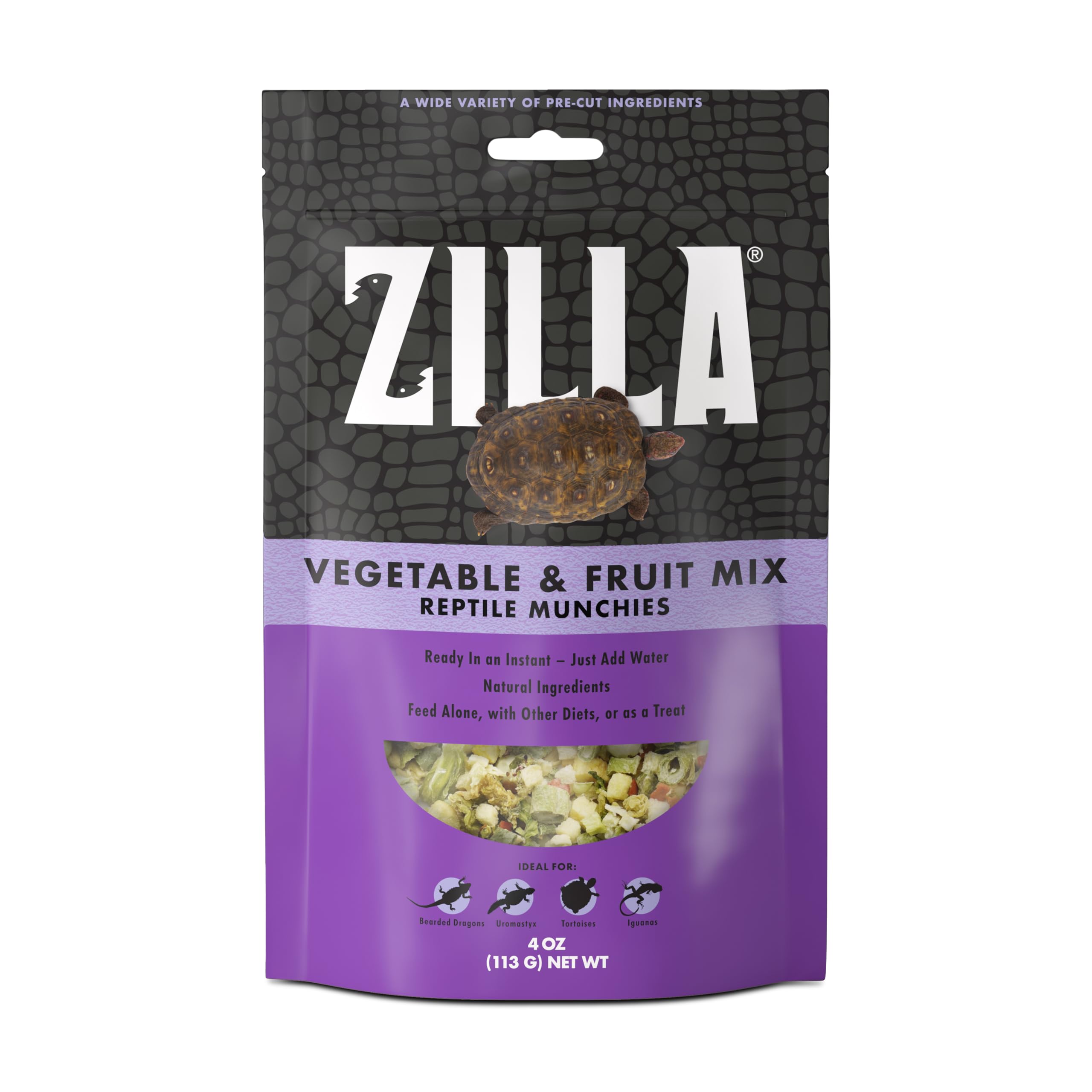 Zilla emballage avant montrant le mélange attractif et la praticité