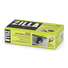 Zilla luminaire face avant montrant maintien propre et discret