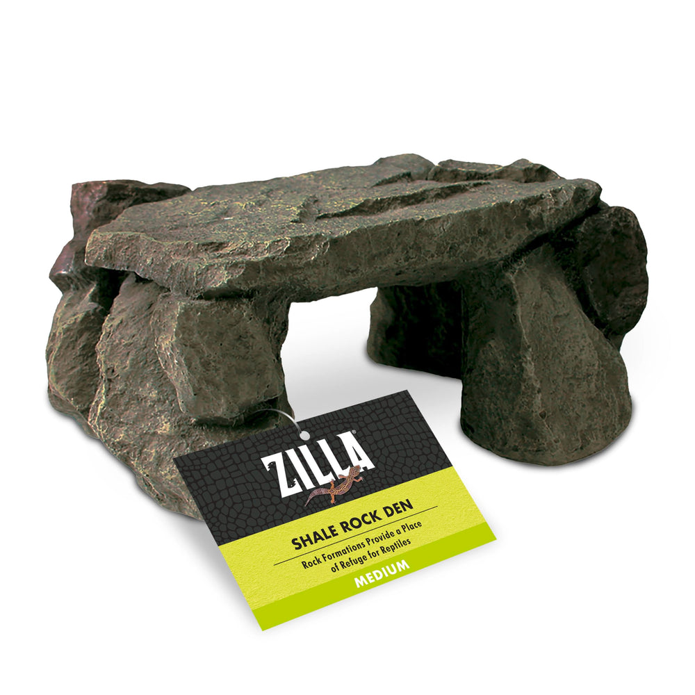Zilla Shale Rock Den face avant montrant cachette réaliste et esthétique