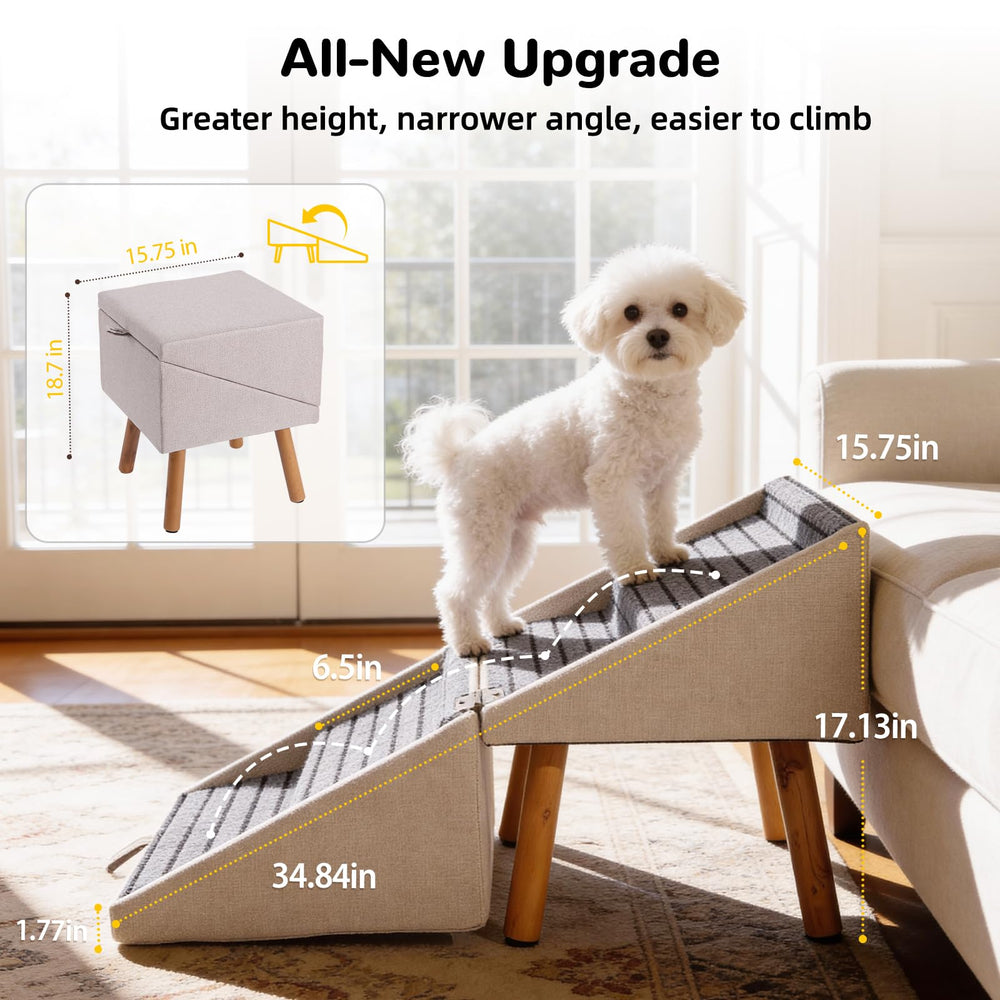 Ziluce rampe en usage par un chien âgé réduisant l'effort articulaire