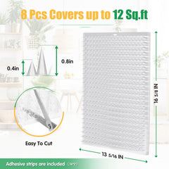 Zipcase tapis installé sur balcon protégeant plantes et mobilier extérieur
