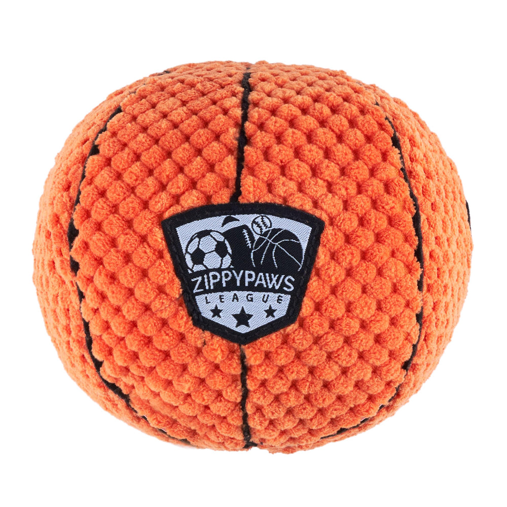 ZippyPaws vue avant du basketball, attire le jeu et l'interaction
