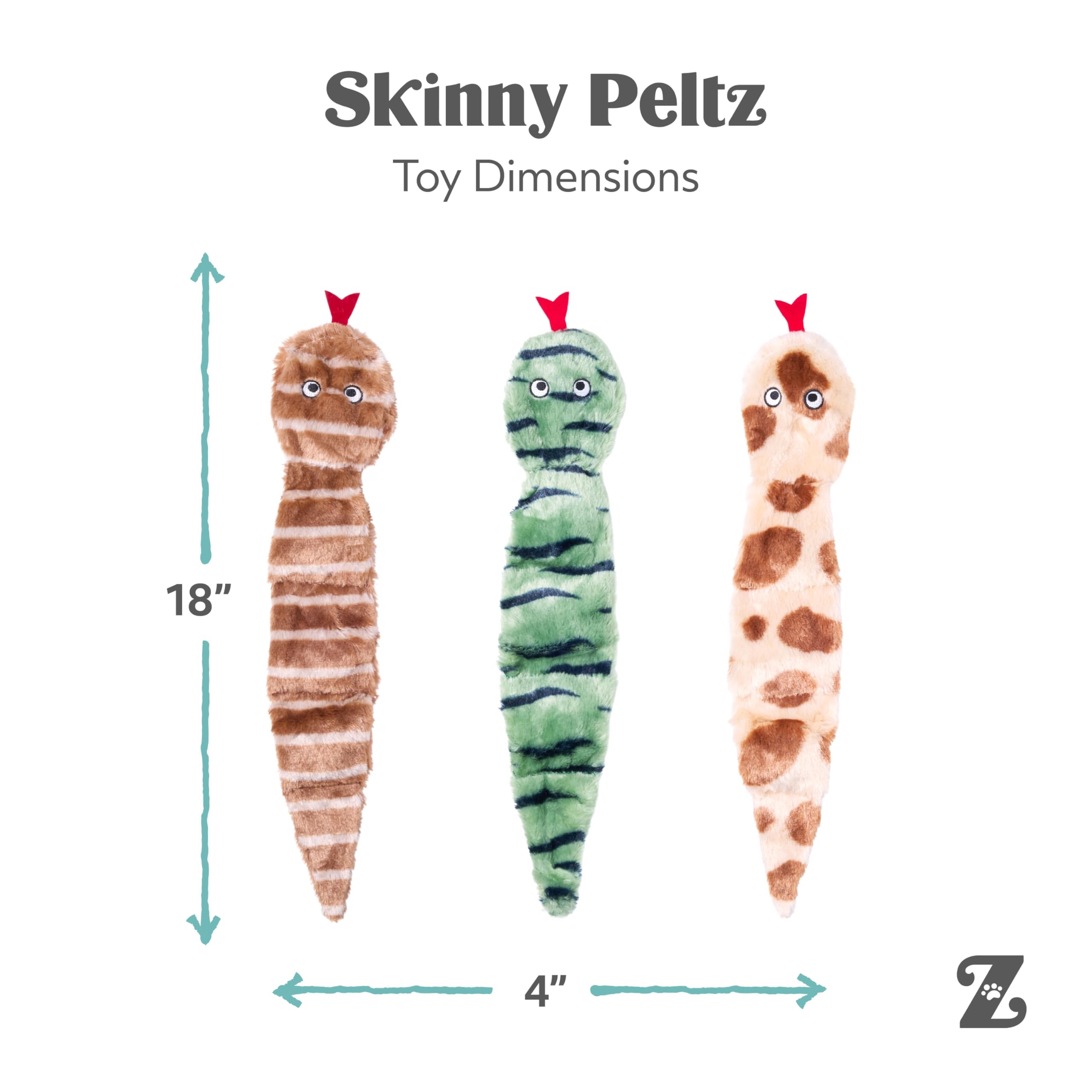 ZippyPaws chien transportant un Snake, encourage l'exercice actif