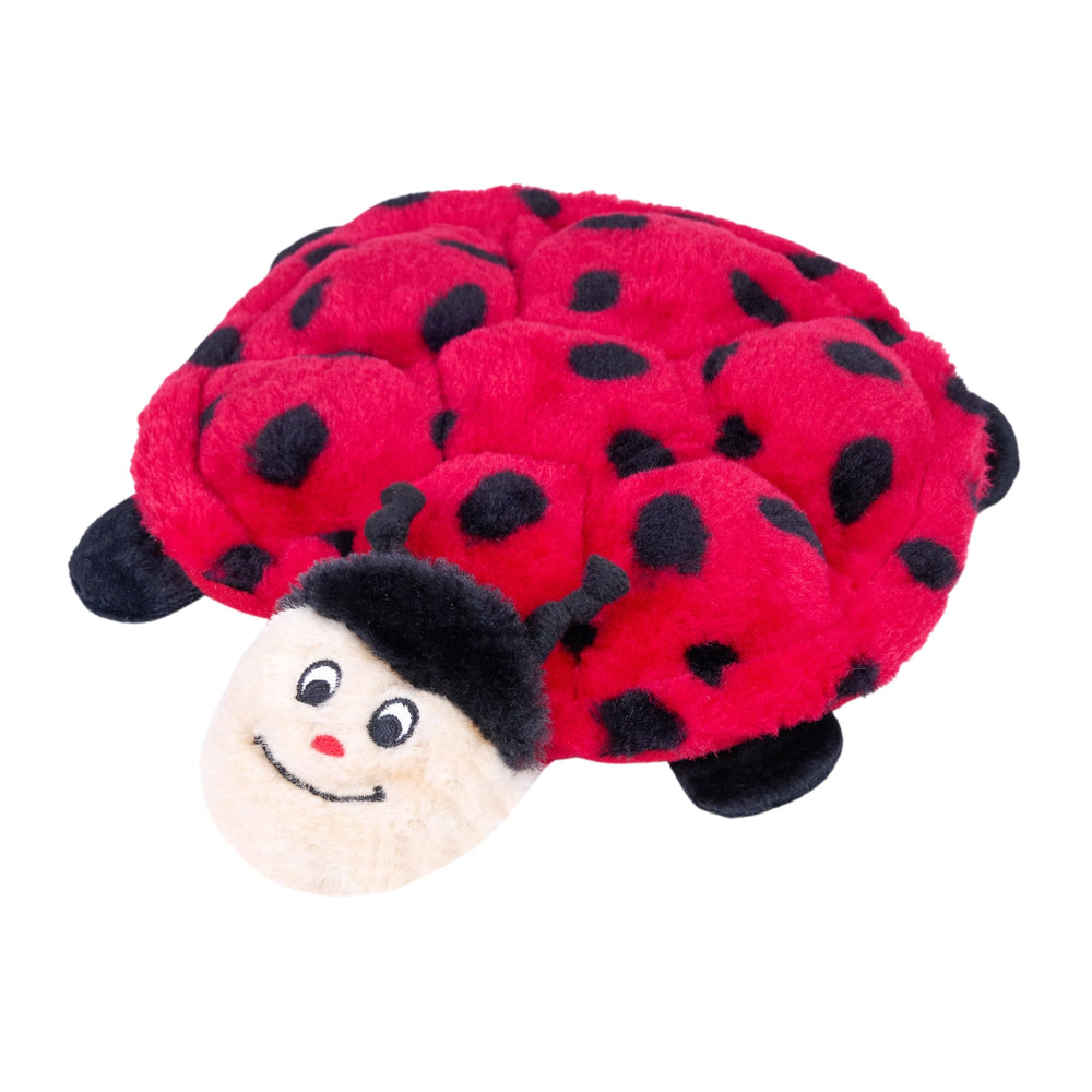 ZippyPaws coccinelle face avant montrant la forme plate et attrayante