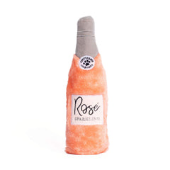 ZippyPaws face du jouet Rosé montrant design et attrait visuel pour jeu