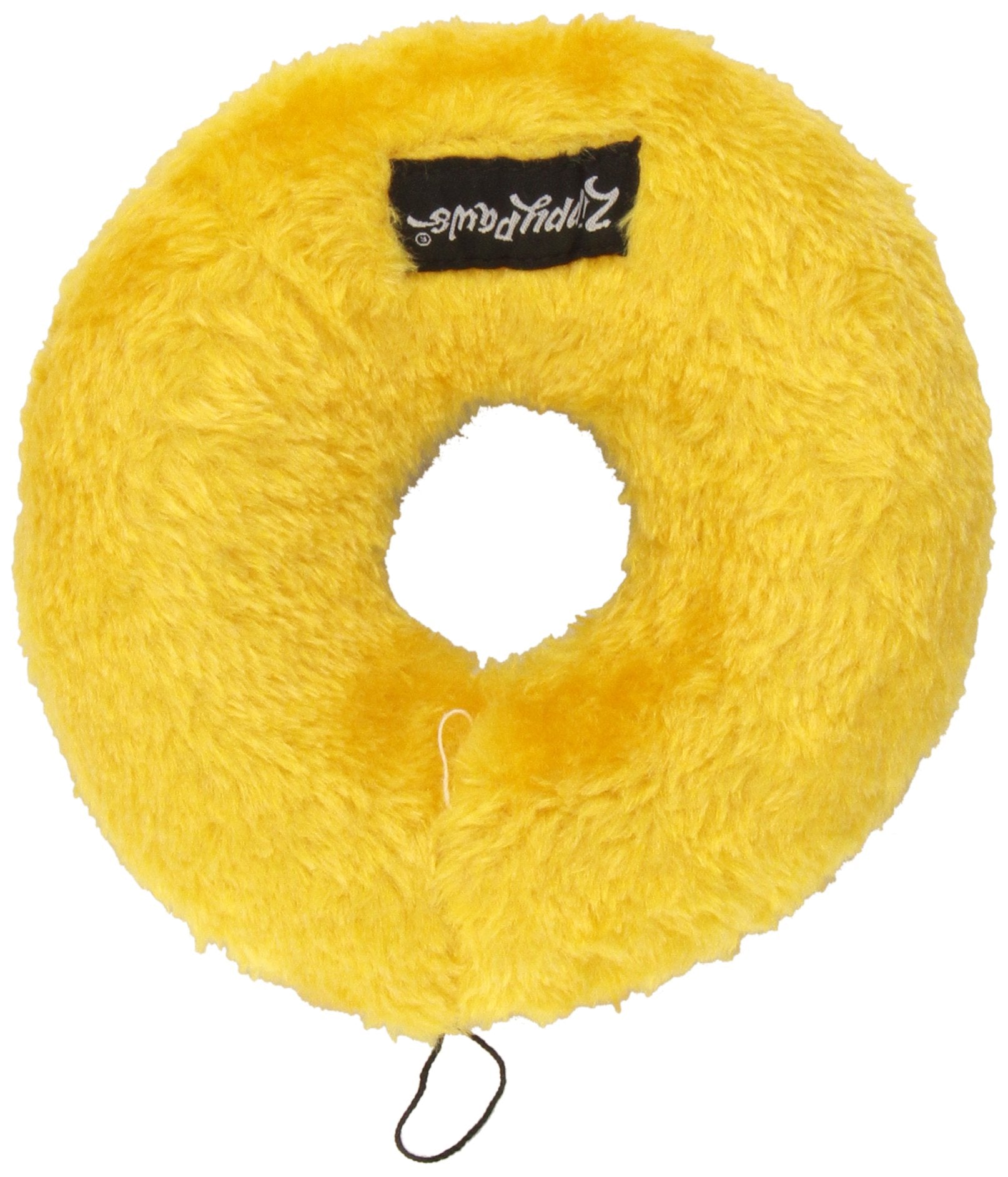 ZippyPaws Donutz Blueberry gros plan broderie et détails résistants