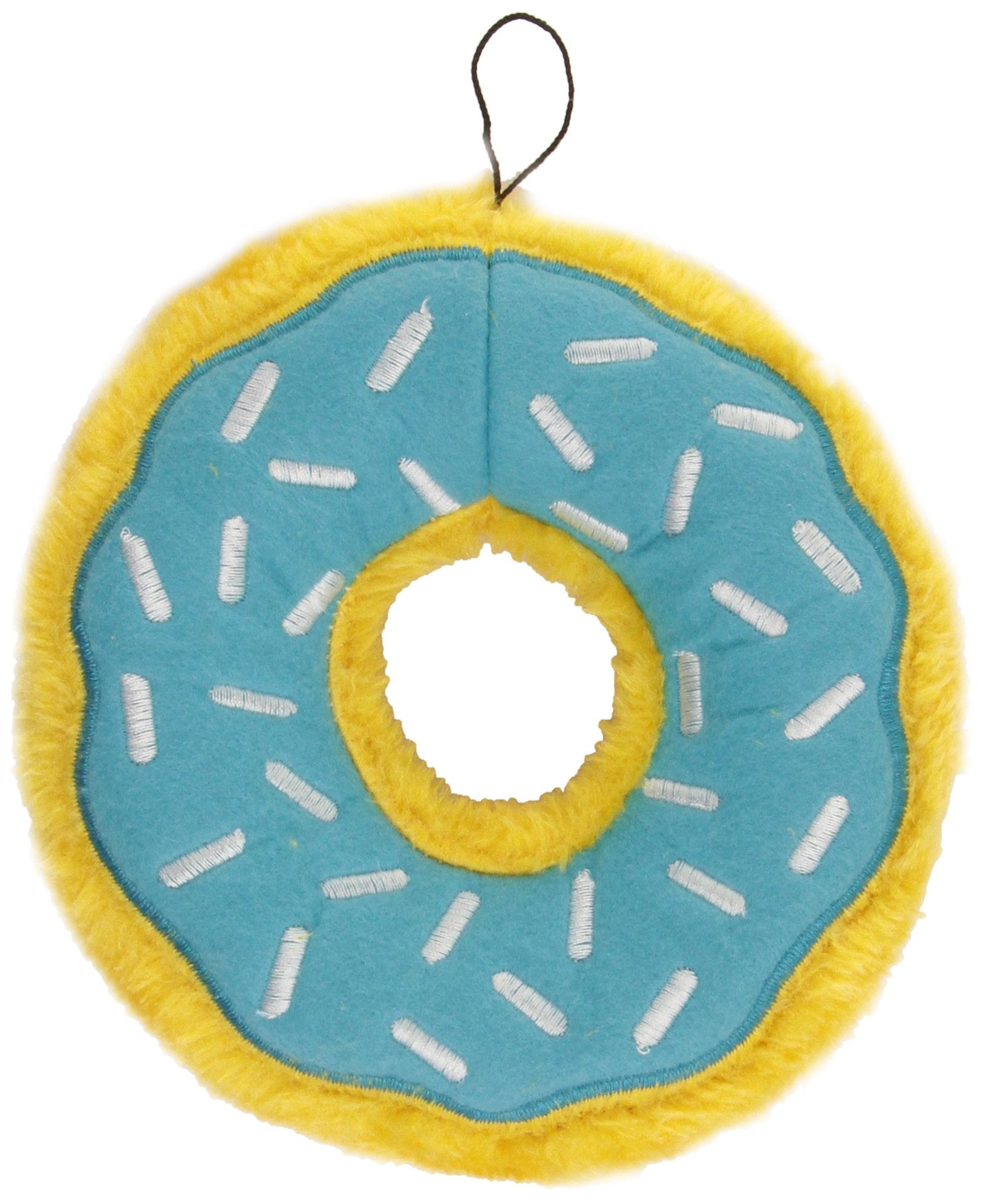 ZippyPaws Donutz Blueberry vue de face montrant design donuts attractif