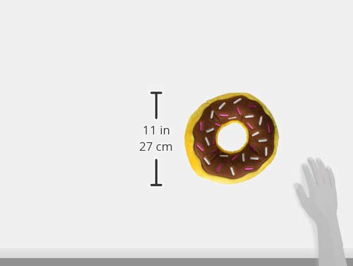 ZippyPaws Donutz chien tenant le donut pour stimuler jeu et interaction