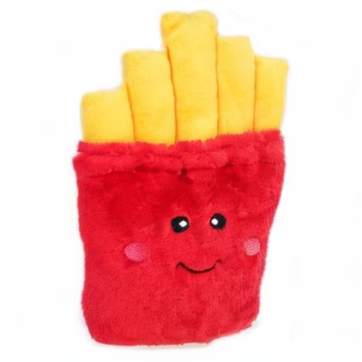 ZippyPaws fries présenté avec autres NomNomz pour varier les plaisirs