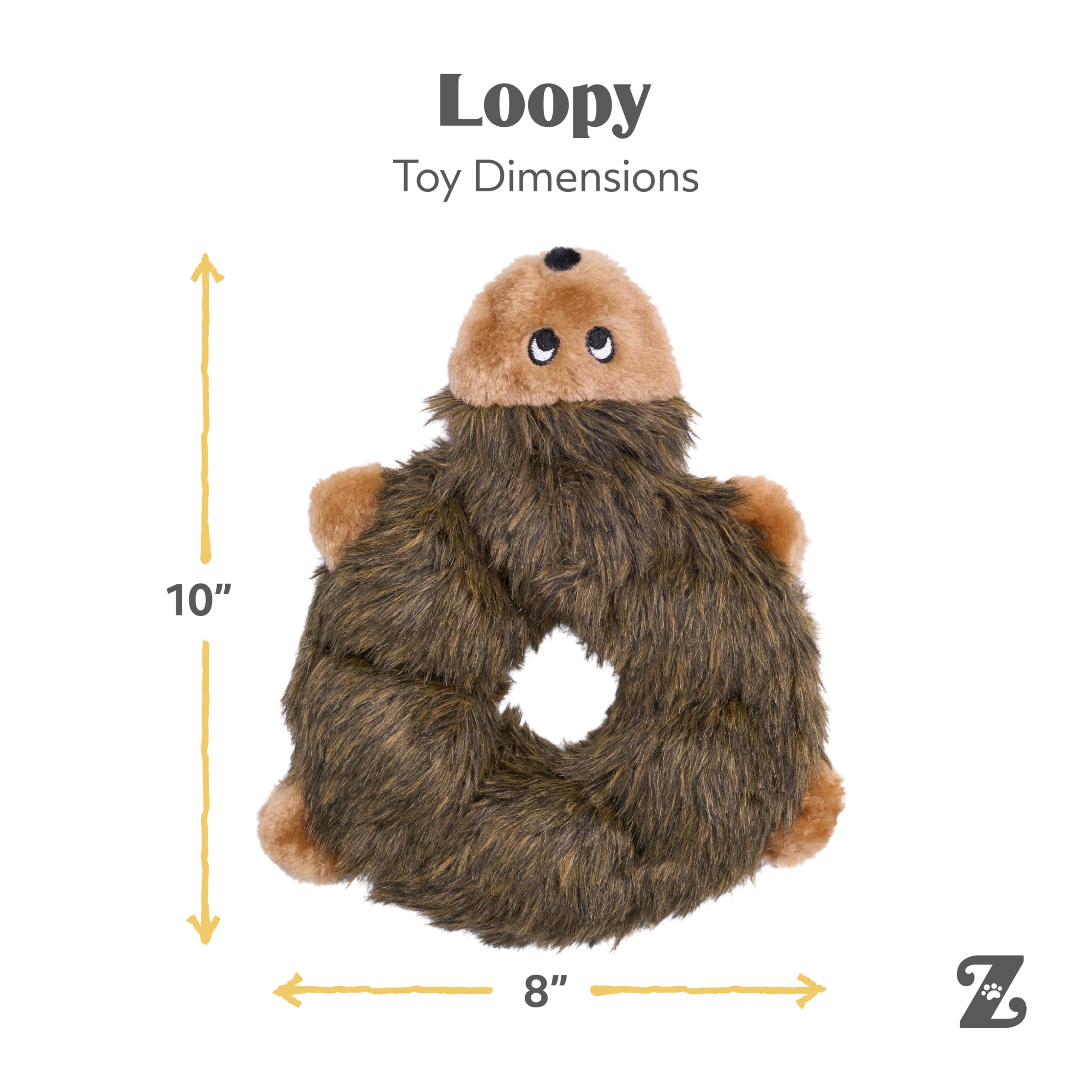 ZippyPaws jouet en action lors d'un rapport démontrant maniabilité et lancer