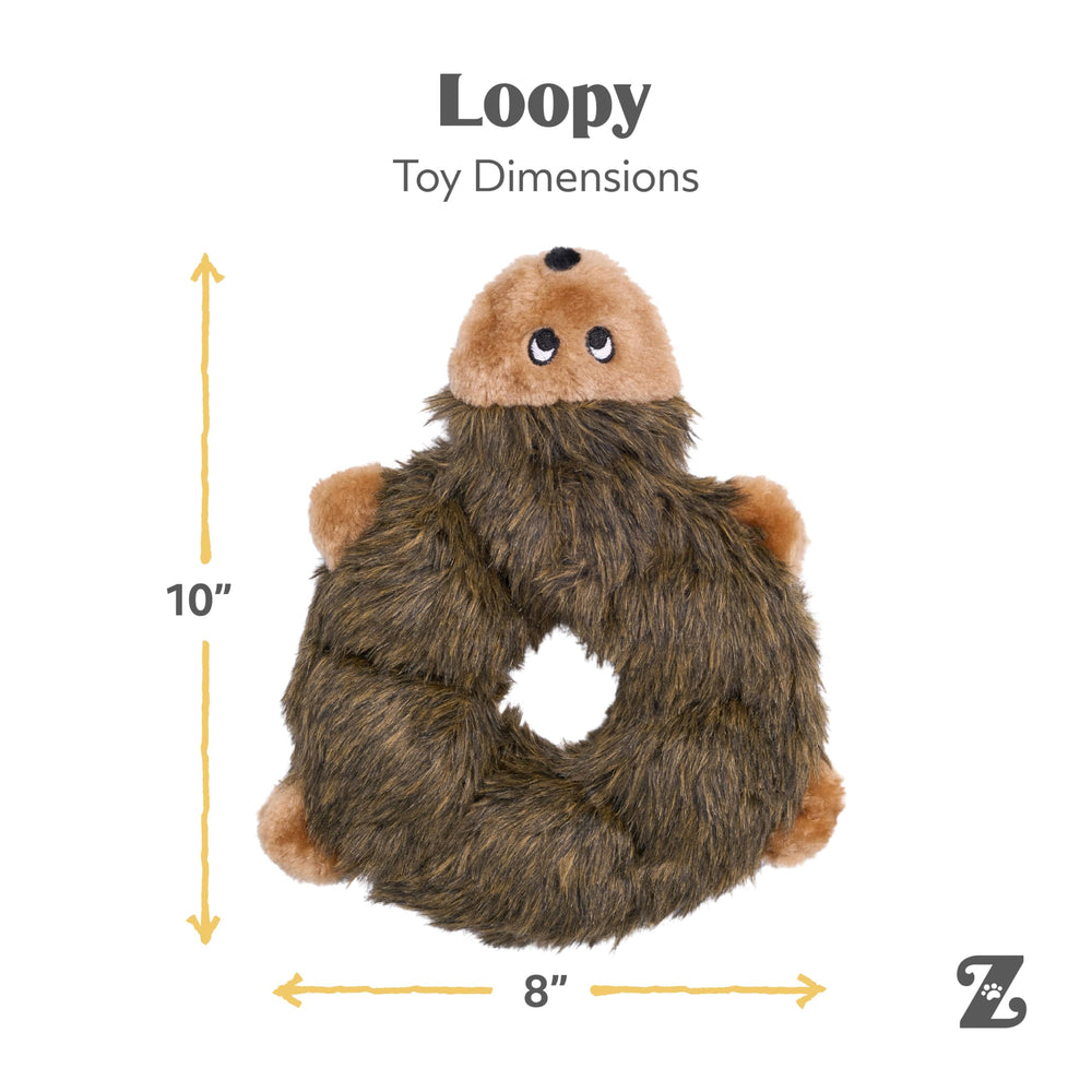 ZippyPaws jouet en action lors d'un rapport démontrant maniabilité et lancer